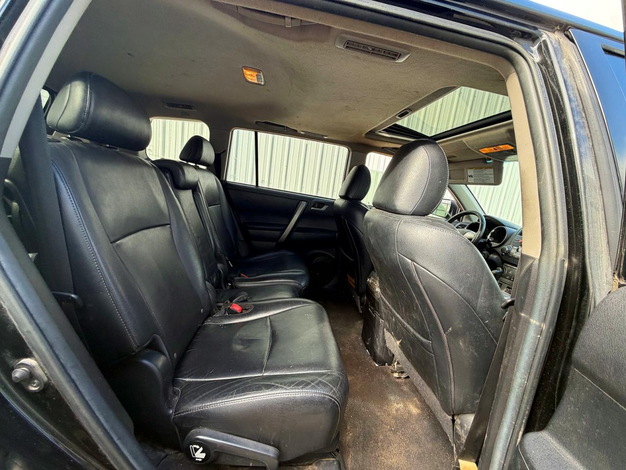 2012 Toyota Highlander Se Черный vin: 5TDZK3EH9CS067134