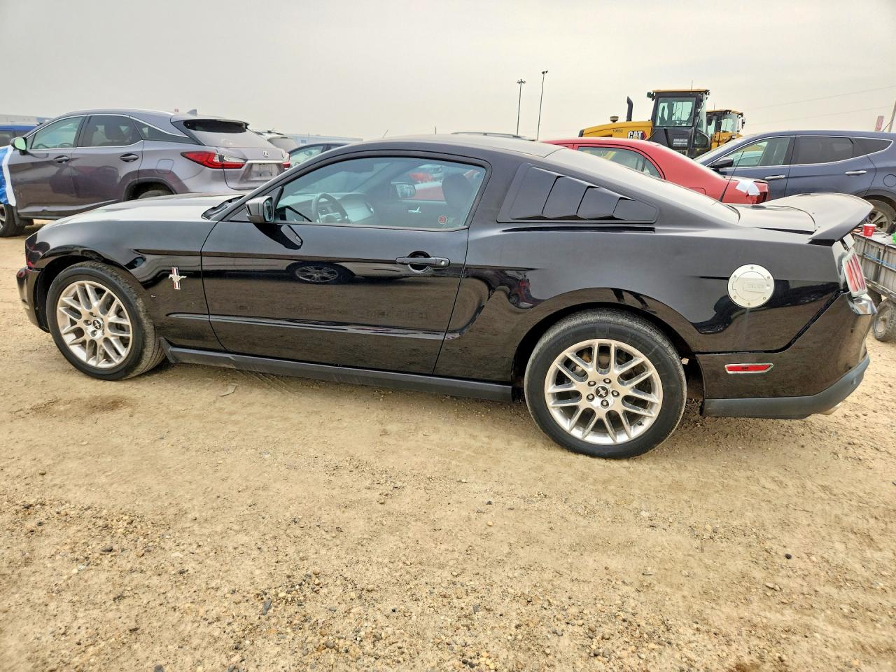 2012 Ford Mustang Black vin: 1ZVBP8AM9C5219144