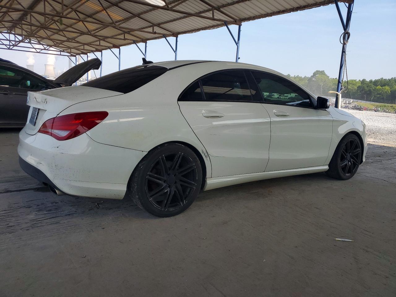 2014 Mercedes-benz Cla 250 Белый vin: WDDSJ4EB6EN037626