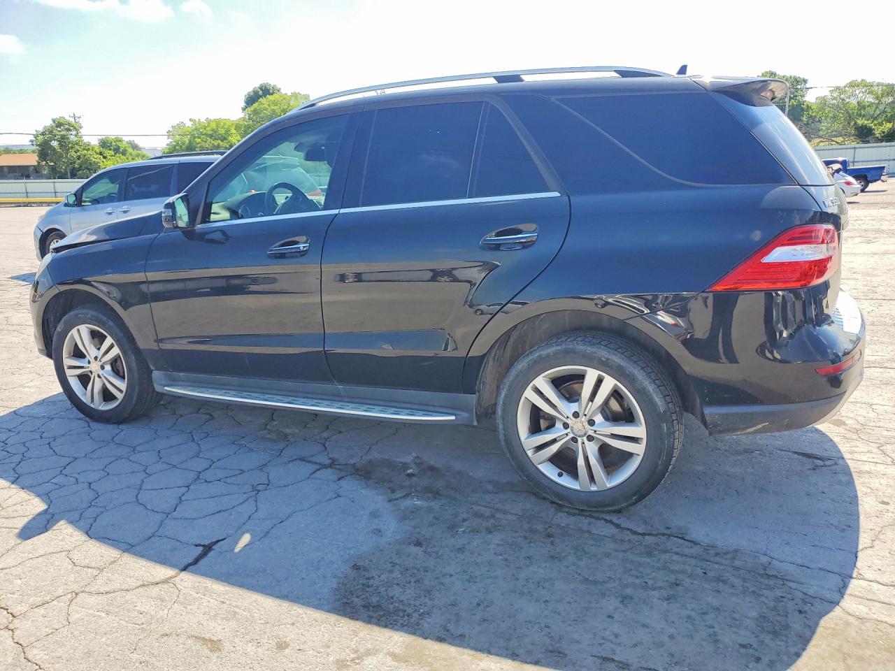 2015 Mercedes-benz Ml 350 4matic Black vin: 4JGDA5HB4FA541925