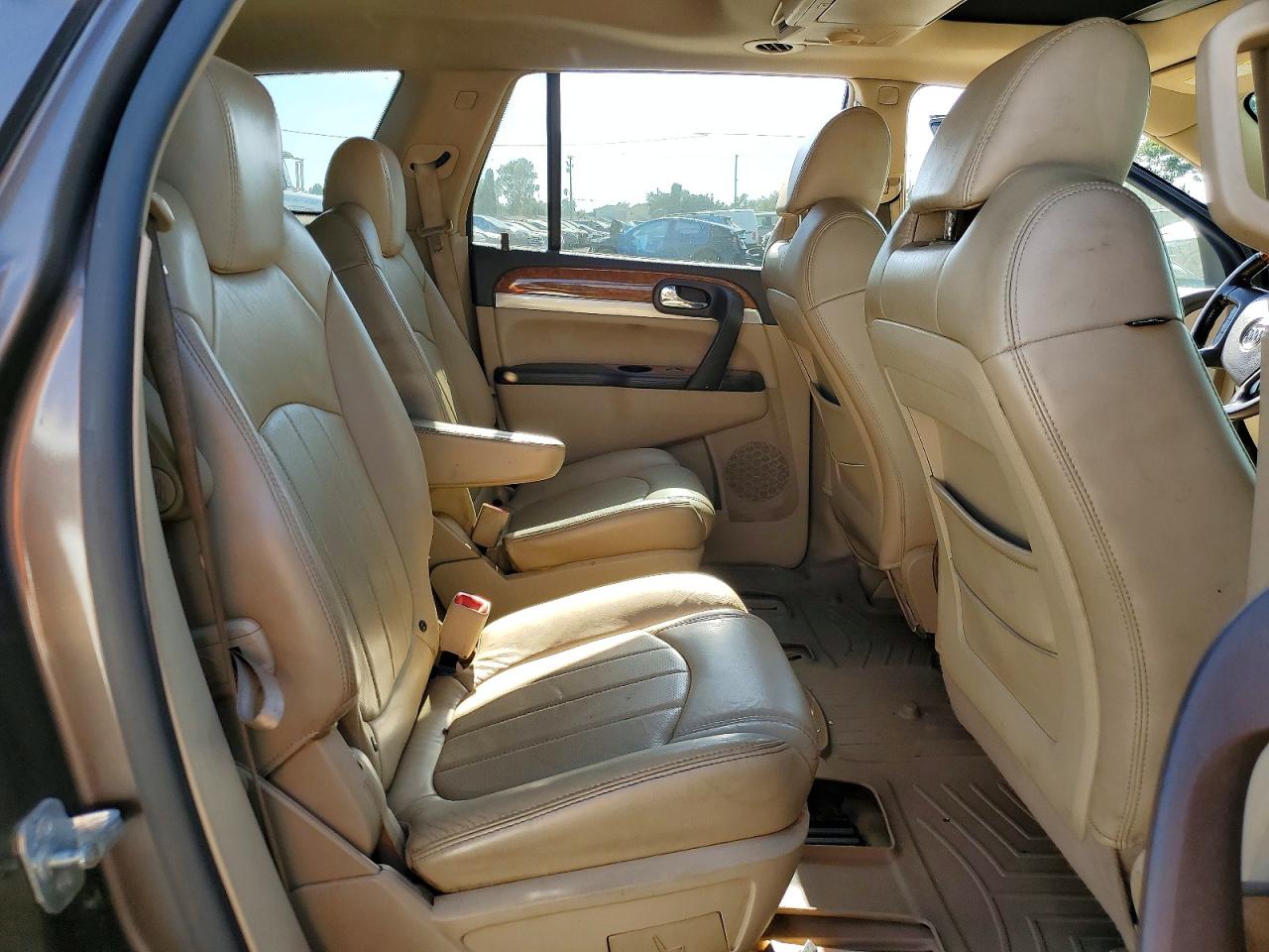 2008 Buick Enclave Cxl Brown vin: 5GAEV23718J164876