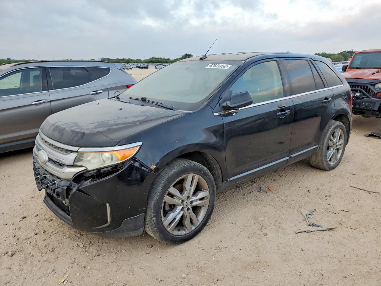 2013 Ford Edge Limited Черный vin: 2FMDK3KC0DBA79819