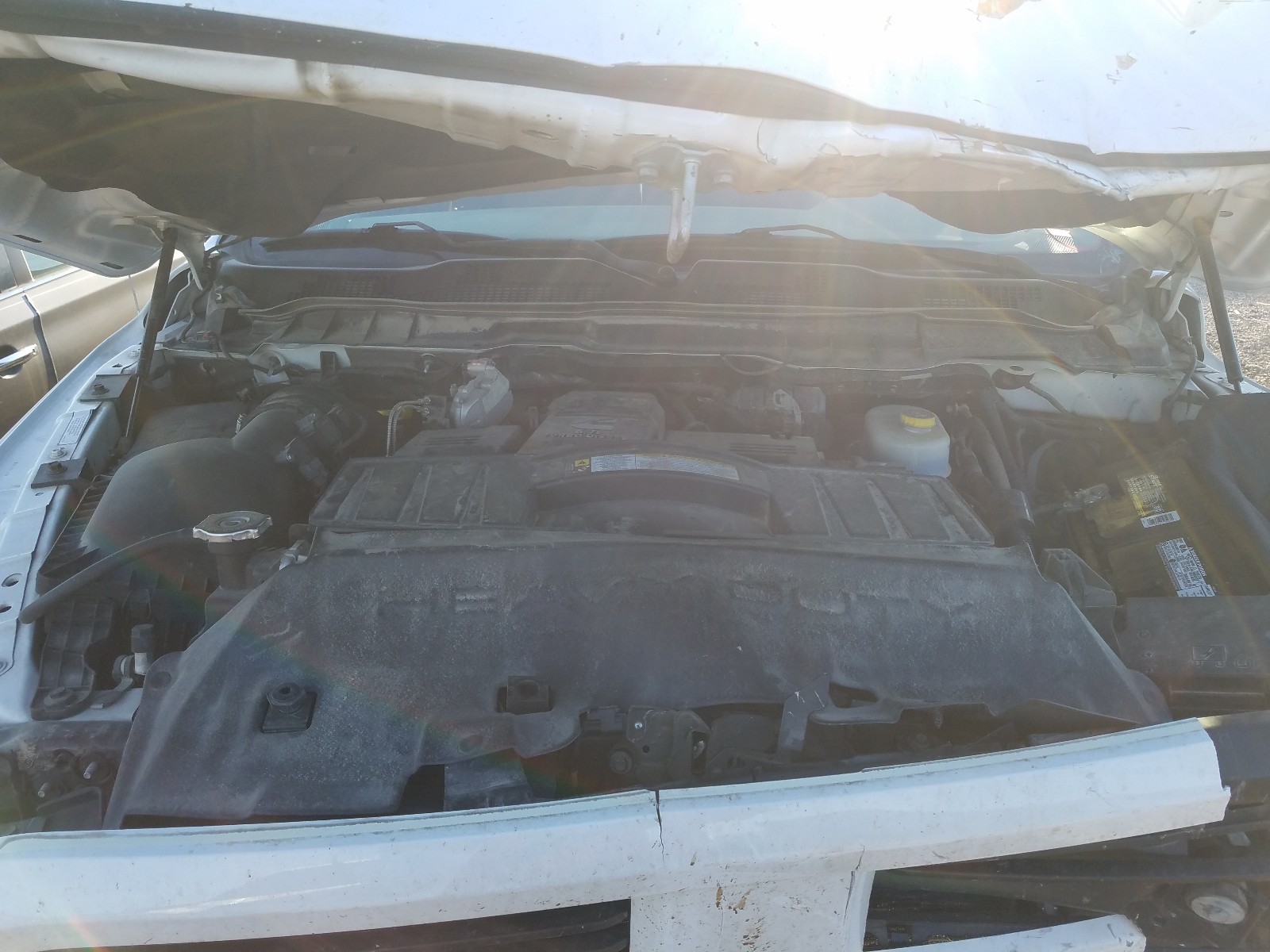 2012 Dodge Ram 2500 Slt White vin: 3C6UD5DL0CG114921