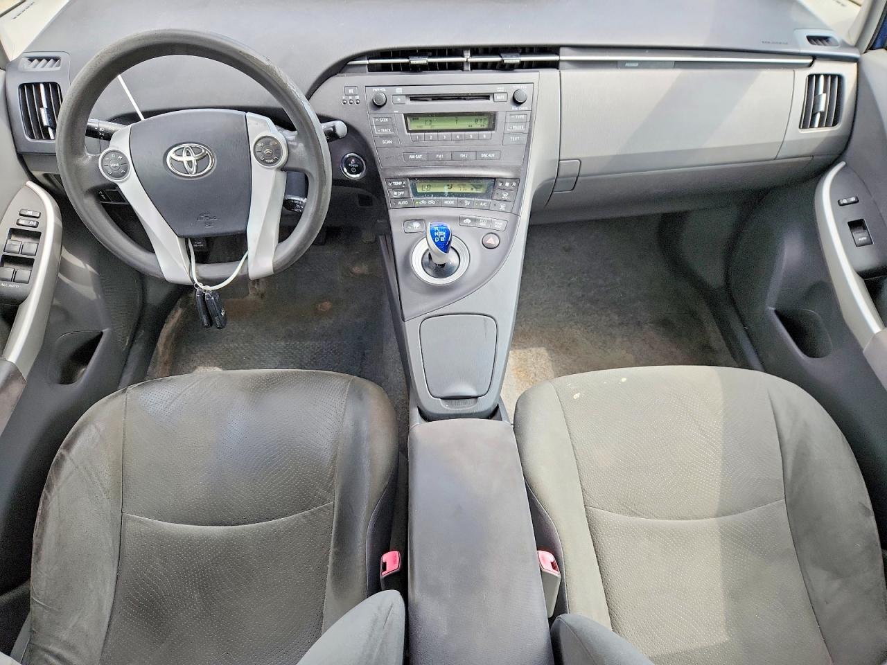 2010 Toyota Prius Ii Blue vin: JTDKN3DU3A5202828