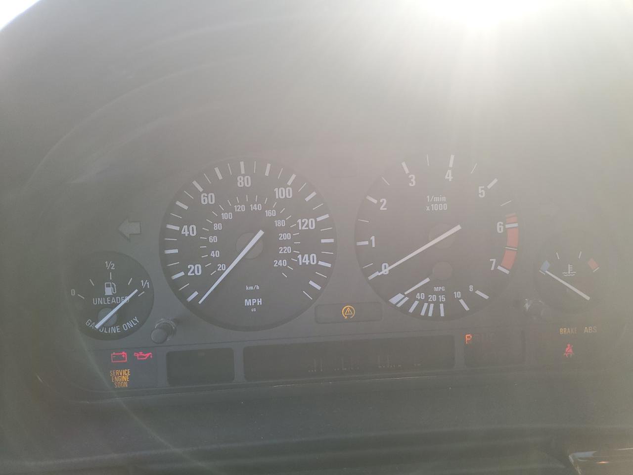 2001 Bmw 740 Il Синий vin: WBAGH83431DP28066