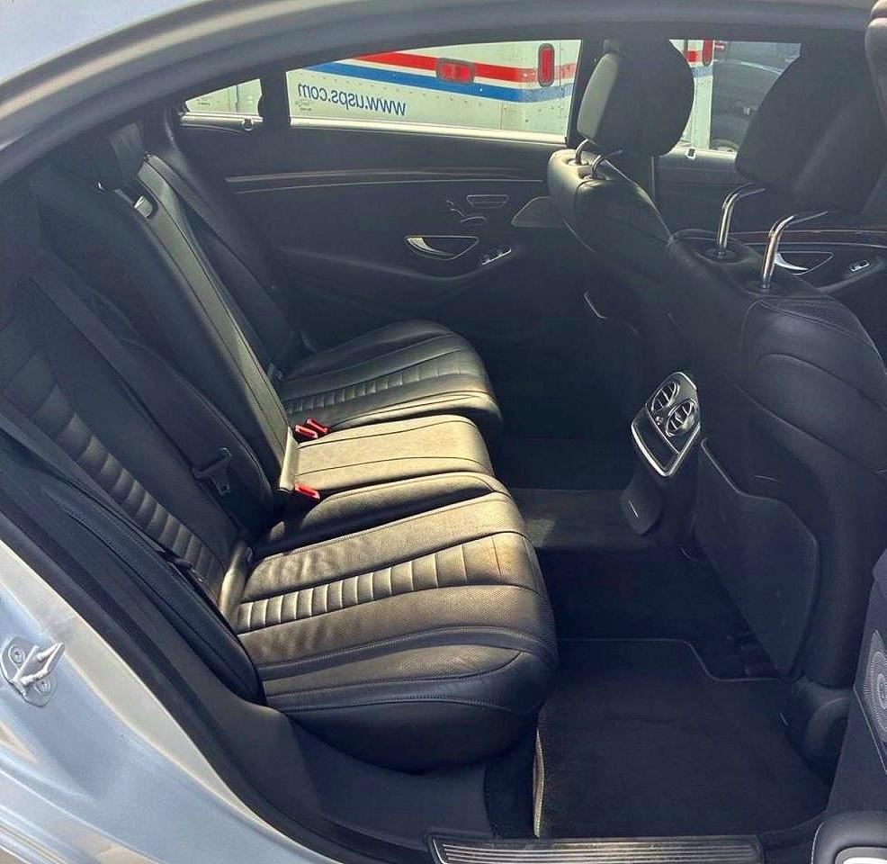 2014 Mercedes-benz S 550 4matic Silver vin: WDDUG8FB3EA034929