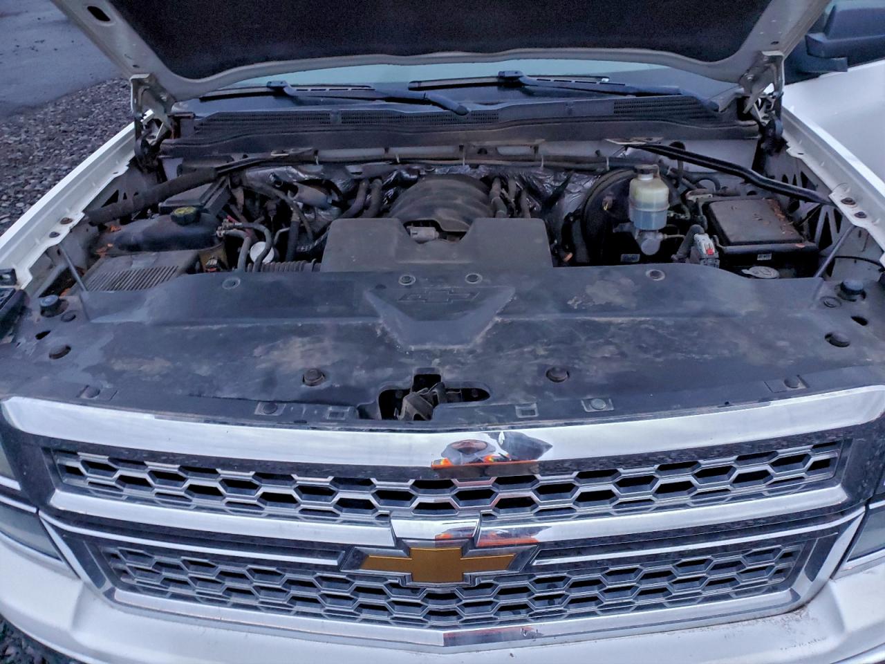 2014 Chevrolet Silverado K1500 Lt White vin: 3GCUKREH9EG240164