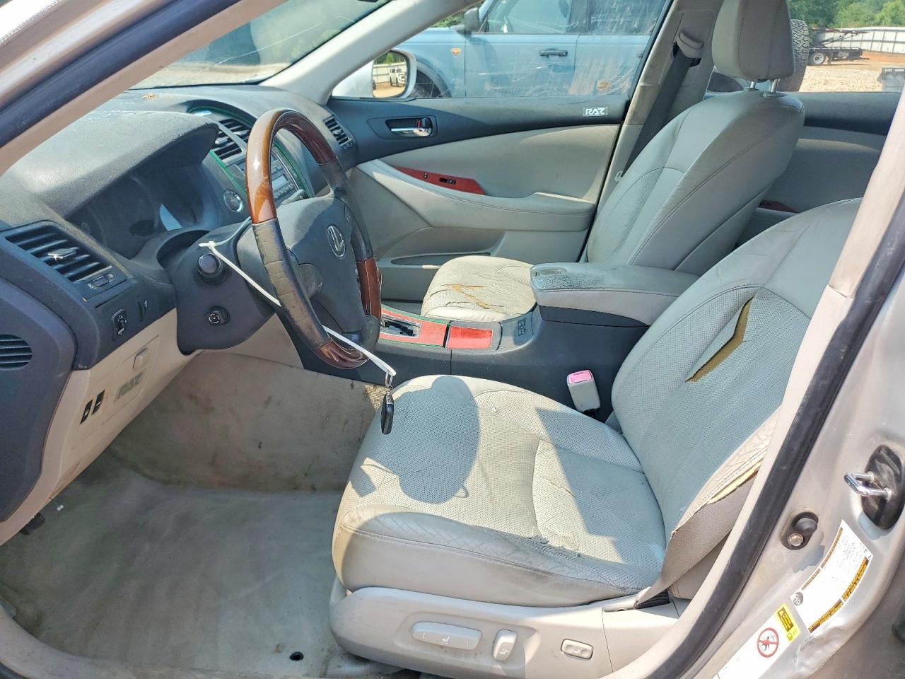 2007 Lexus Es 350 Silver vin: JTHBJ46G472005135