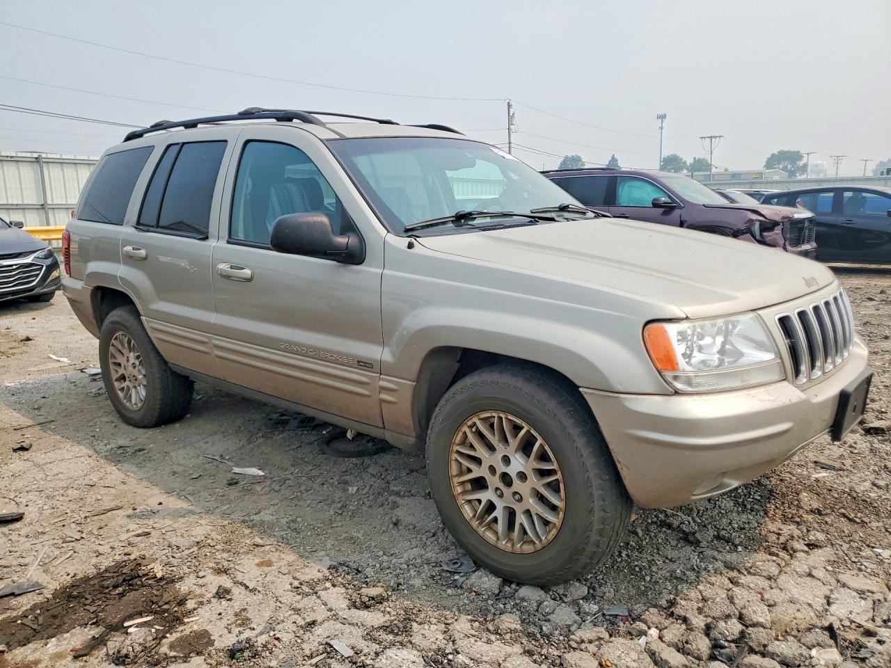 2003 Jeep Grand Cherokee Limited Tan vin: 1J8GW58N93C590298