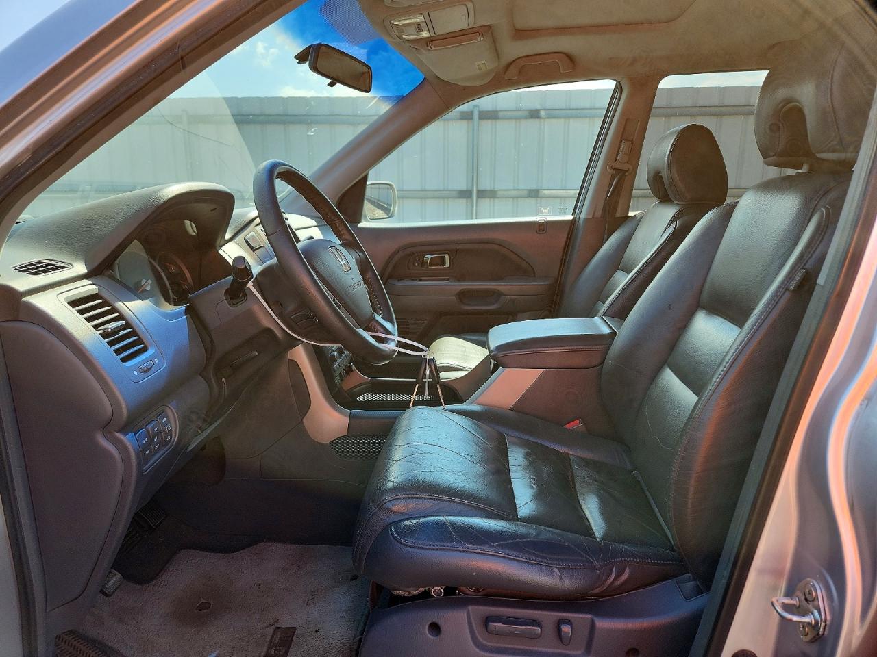 2008 Honda Pilot Exl Silver vin: 5FNYF28738B030556