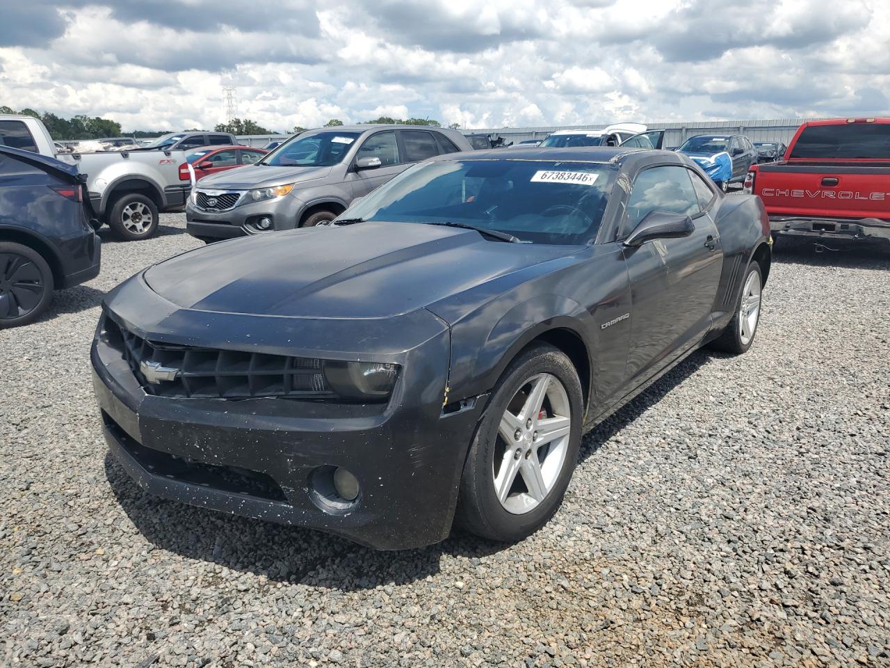 2010 Chevrolet Camaro Lt Black vin: 2G1FB1EV2A9179110