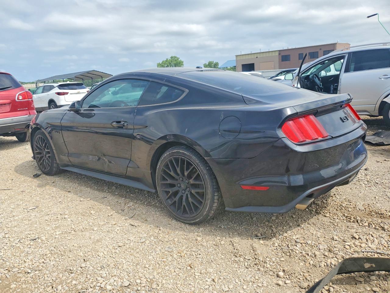 2016 Ford Mustang Gt Black vin: 1FA6P8CF9G5237349