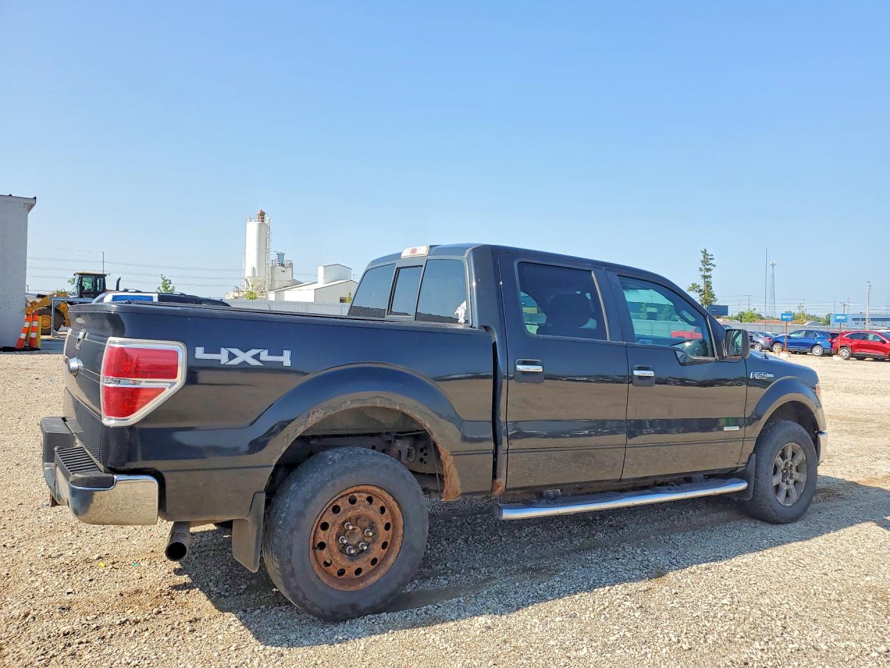 2012 Ford F150 Supercrew Black vin: 1FTFW1ET2CKE35094