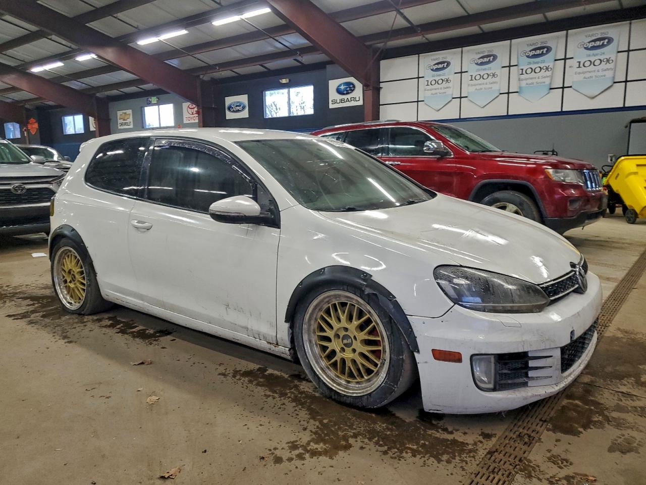 2011 Volkswagen Gti Белый vin: WVWED7AJ2BW173447