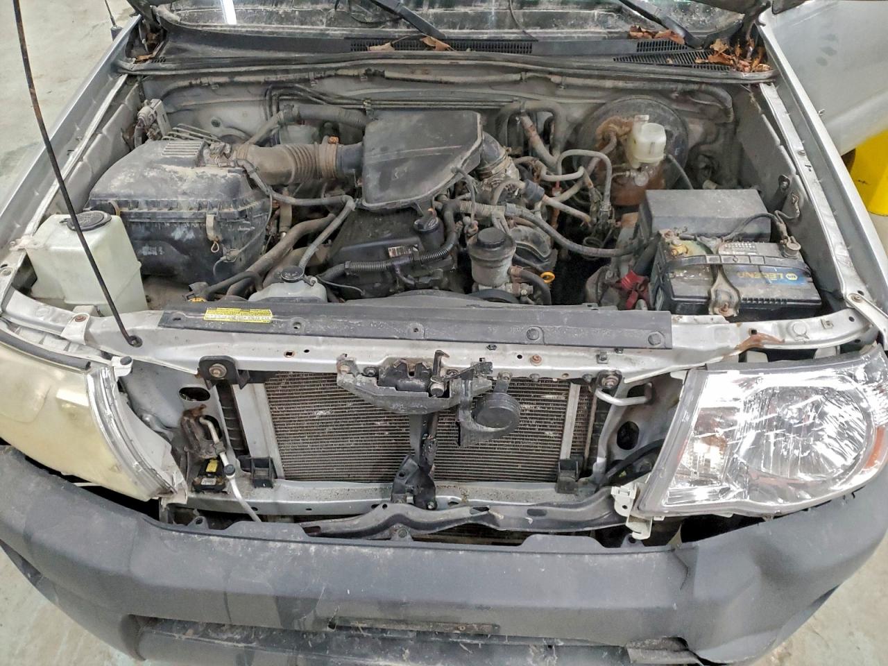 2009 Toyota Tacoma Silver vin: 5TENX22N19Z594200