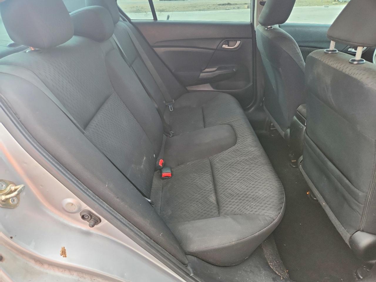 2015 Honda Civic Lx Silver vin: 19XFB2F55FE008145