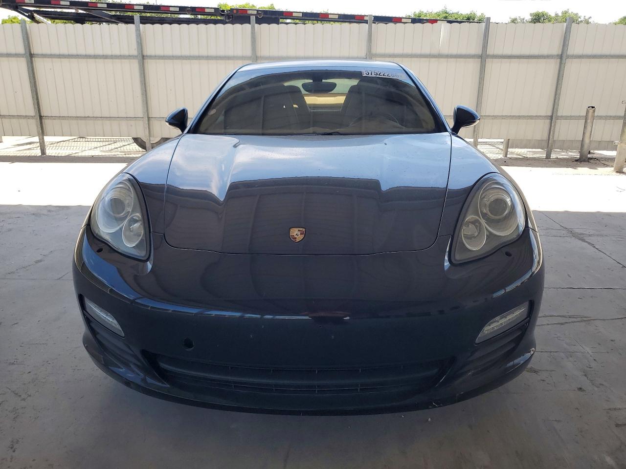 2012 Porsche Panamera S Black vin: WP0AB2A79CL061582