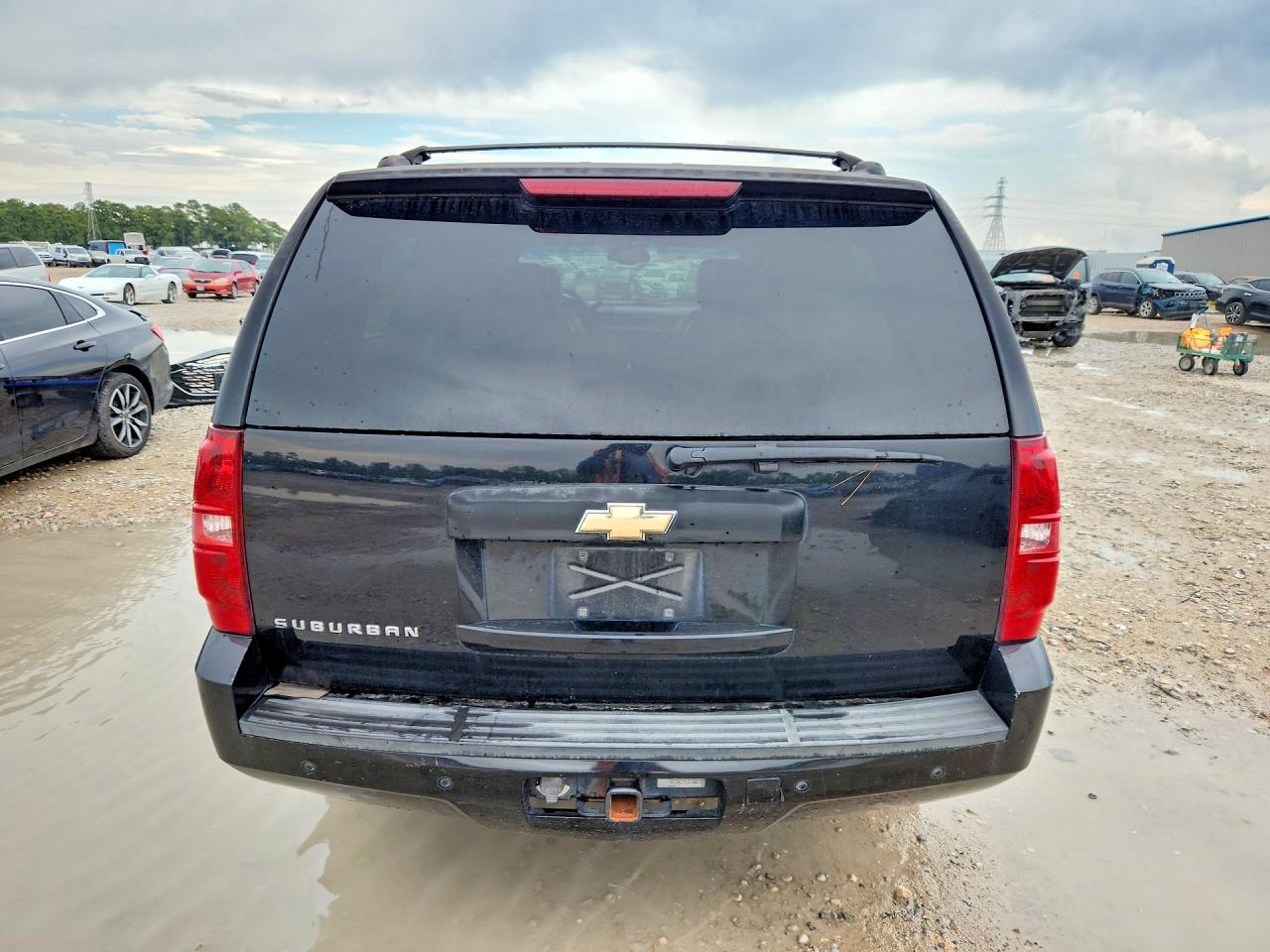 2007 Chevrolet Suburban C1500 Black vin: 3GNFC16J17G106221