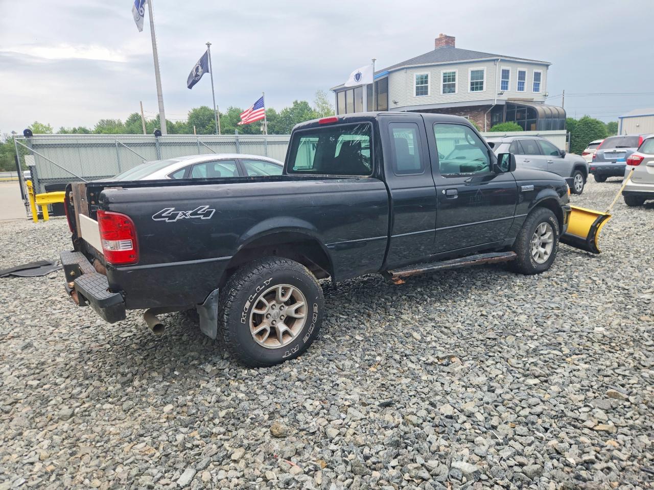 2007 Ford Ranger Super Cab Черный vin: 1FTZR15E07PA41155