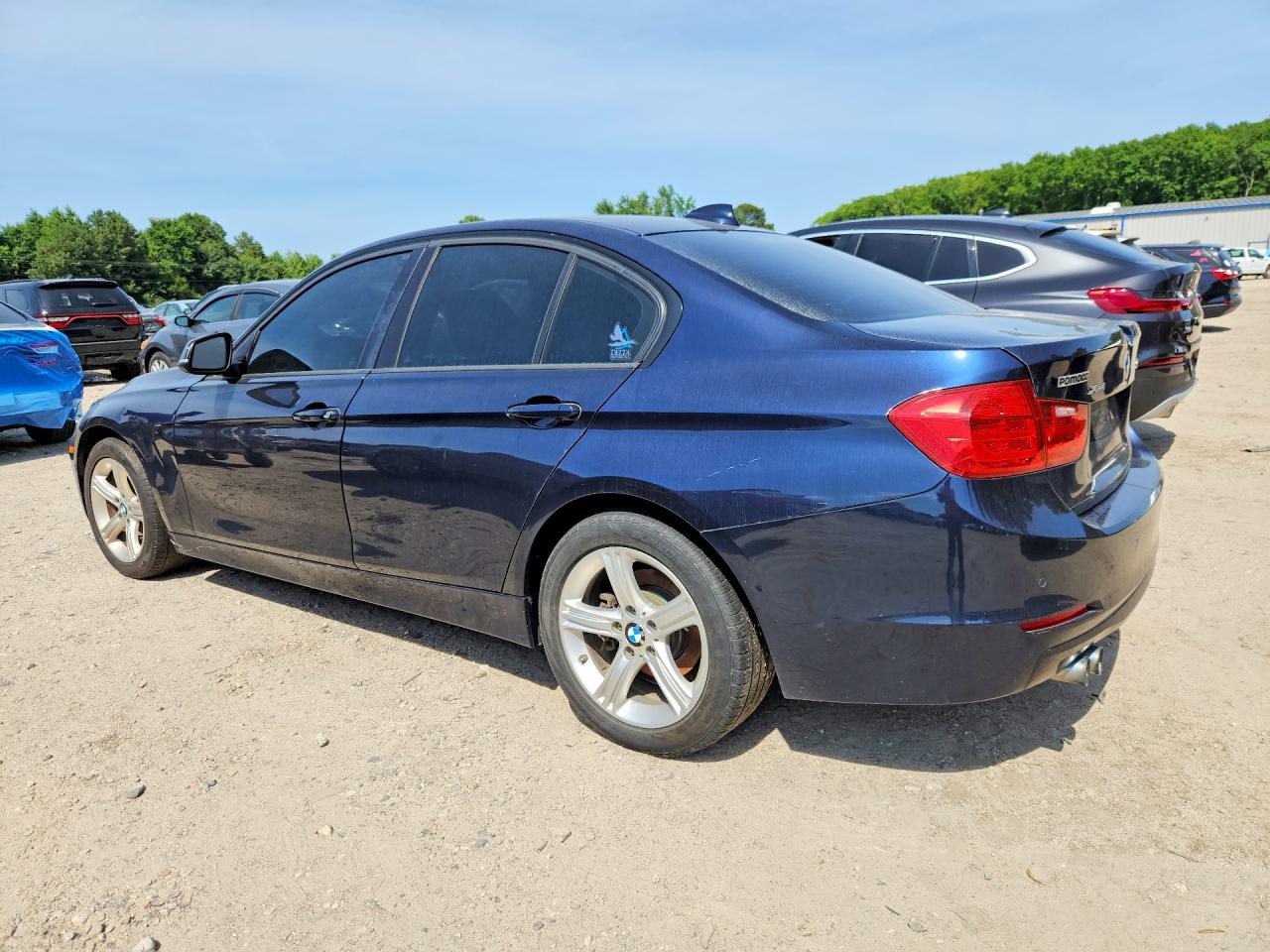 2013 Bmw 328 Xi Blue vin: WBA3B3C58DJ811834