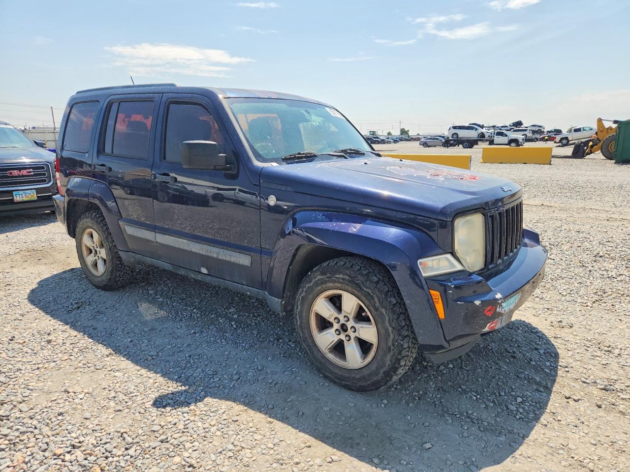 2012 Jeep Liberty Sport Blue vin: 1C4PJMAK4CW142534
