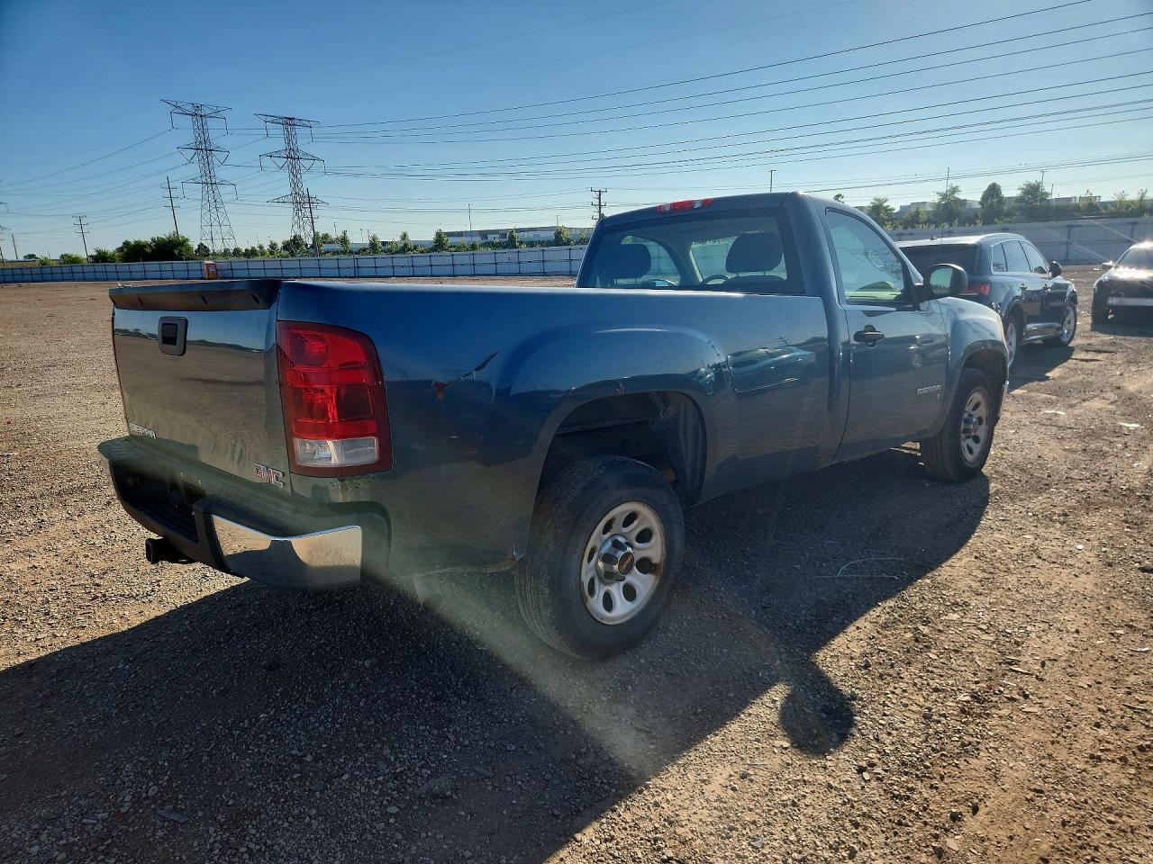 2008 Gmc Sierra C1500 Синий vin: 1GTEC14X98Z113995