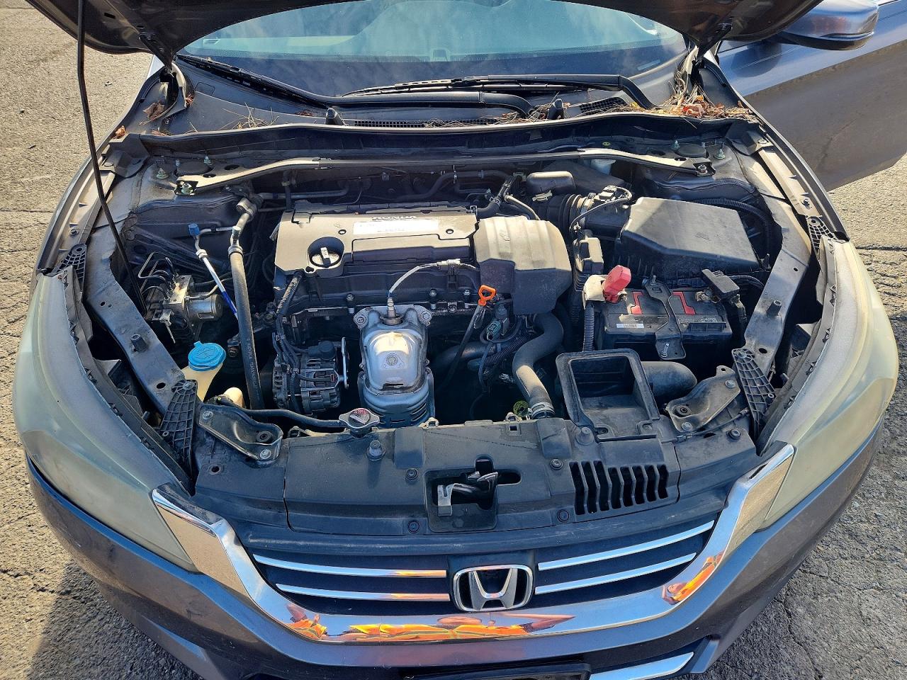 2013 Honda Accord Ex Серый vin: 1HGCR2F73DA142153
