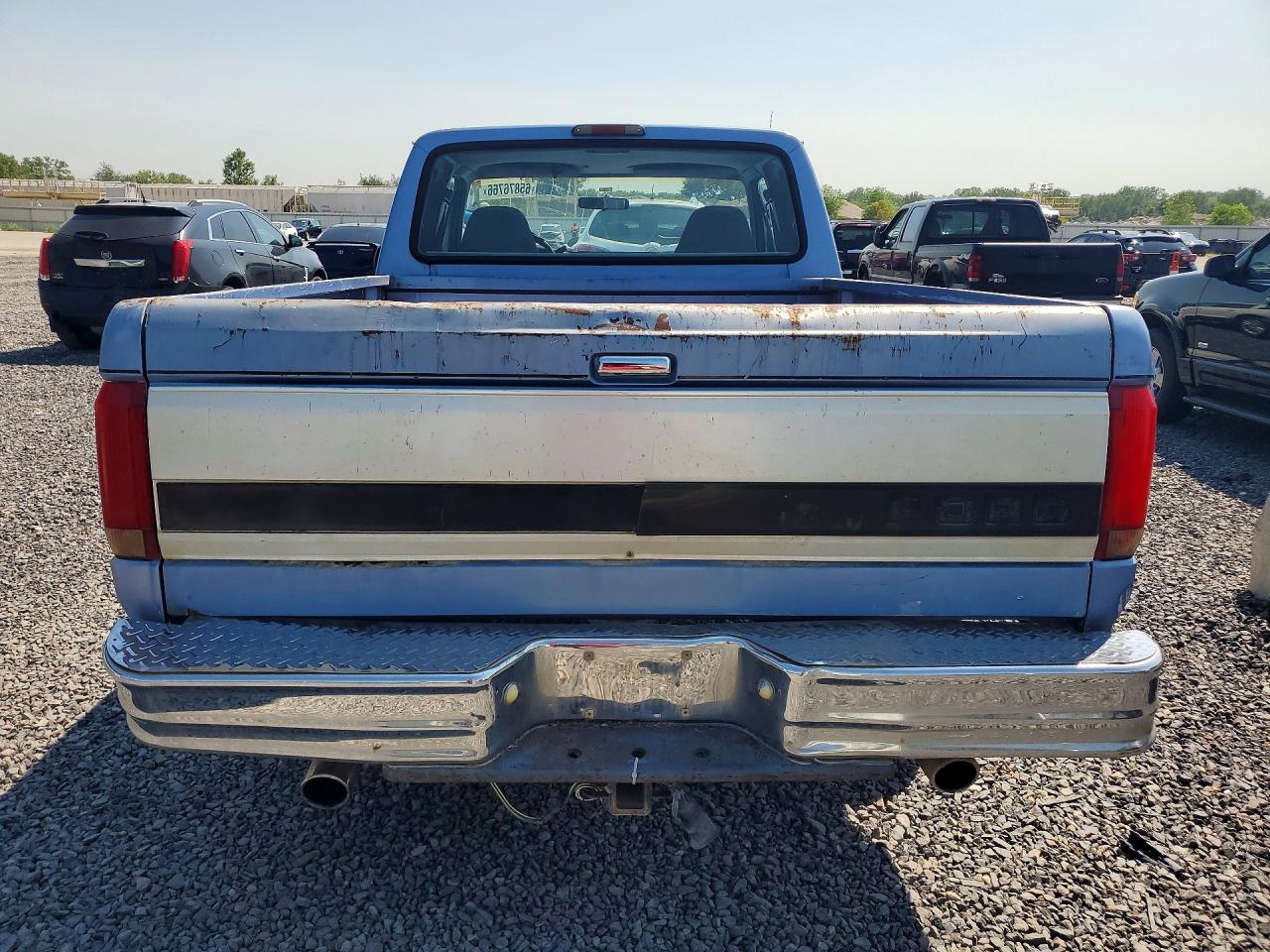 1996 Ford F150 Blue vin: 1FTEX15N4TKA34785
