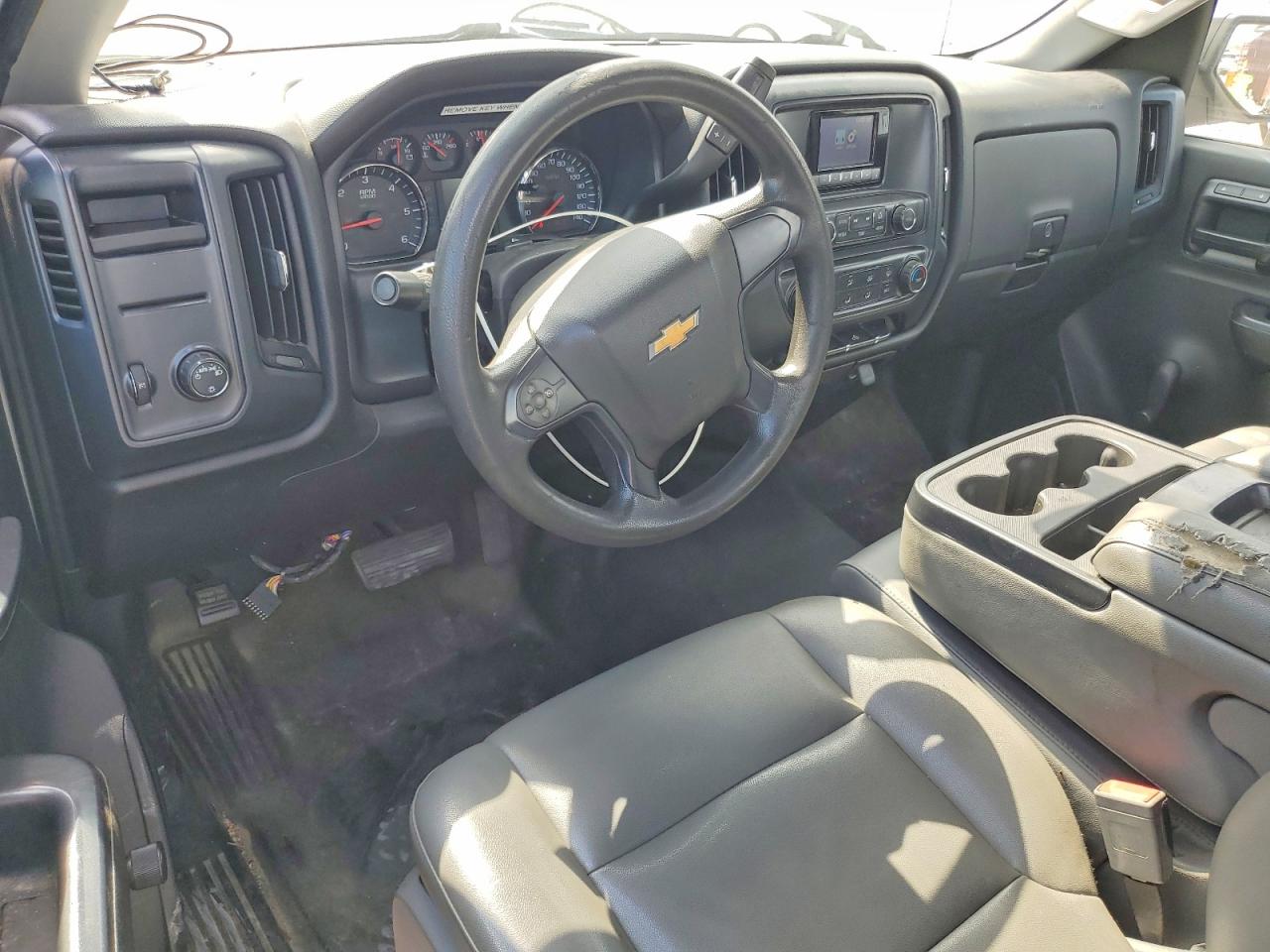 2015 Chevrolet Silverado C1500 Белый vin: 1GCNCPEHXFZ293950