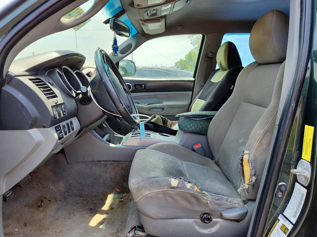2009 Toyota Tacoma Double Cab Long Bed Green vin: 3TMMU52N99M008975