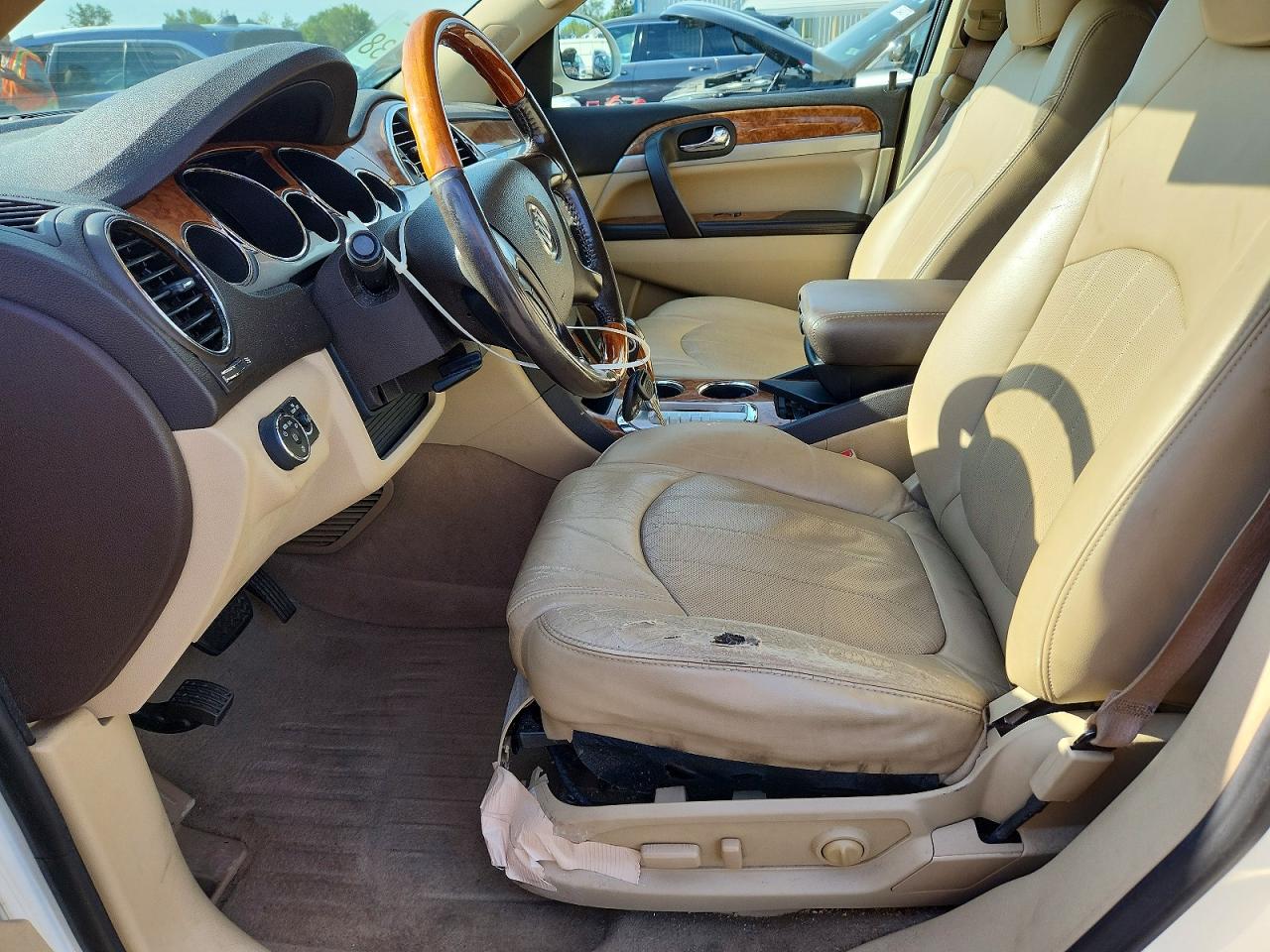 2011 Buick Enclave Cxl White vin: 5GAKVBED4BJ363742