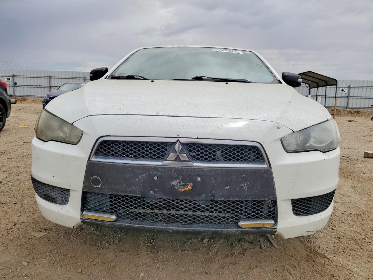 2015 Mitsubishi Lancer Es White vin: JA32U2FU3FU009732