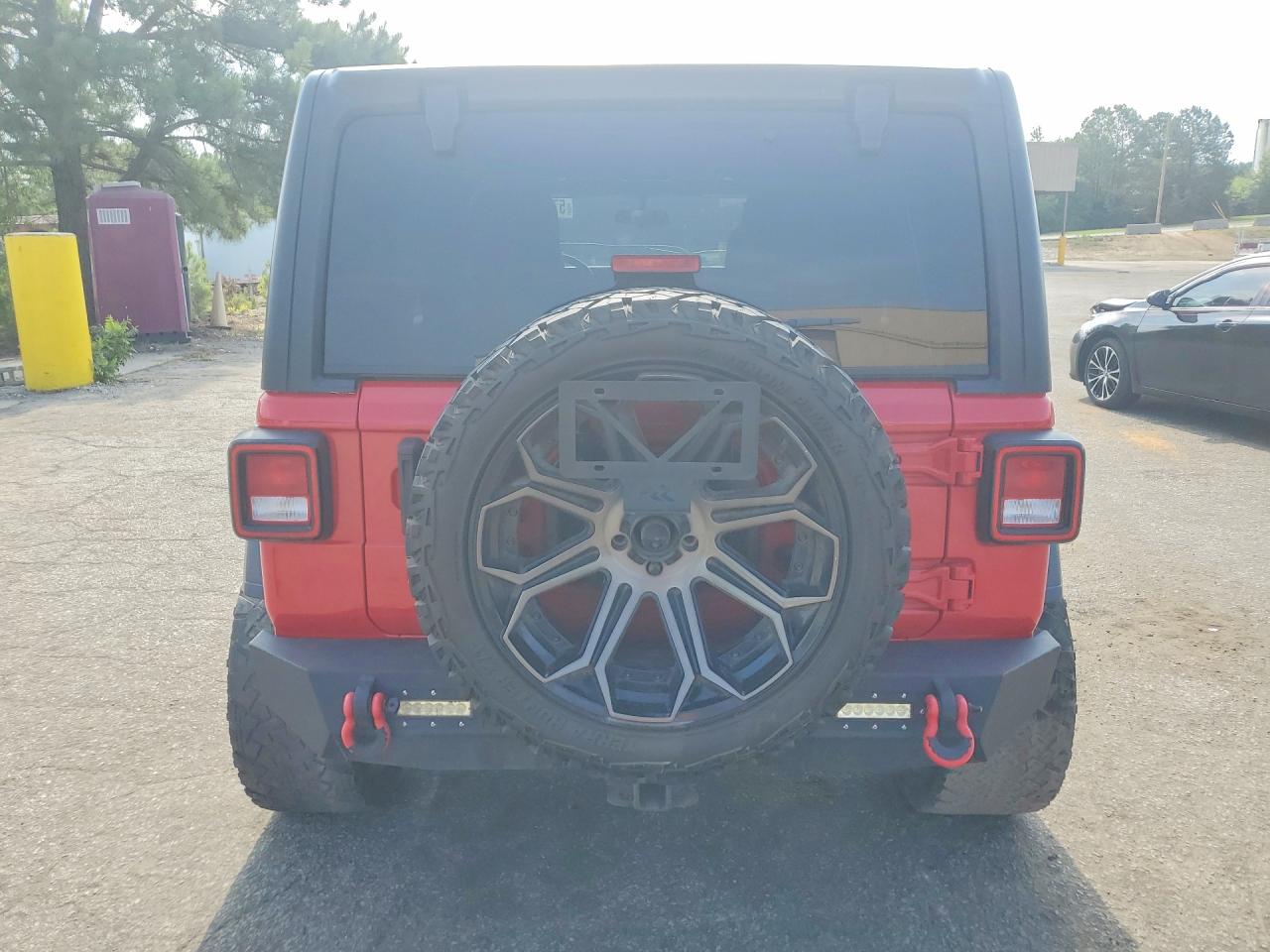 2019 Jeep Wrangler Unlimited Sport Red vin: 1C4HJXDG5KW528214