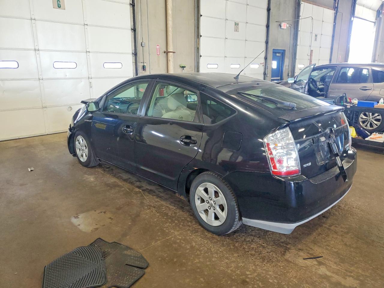 2007 Toyota Prius Base Black vin: JTDKB20U677658408