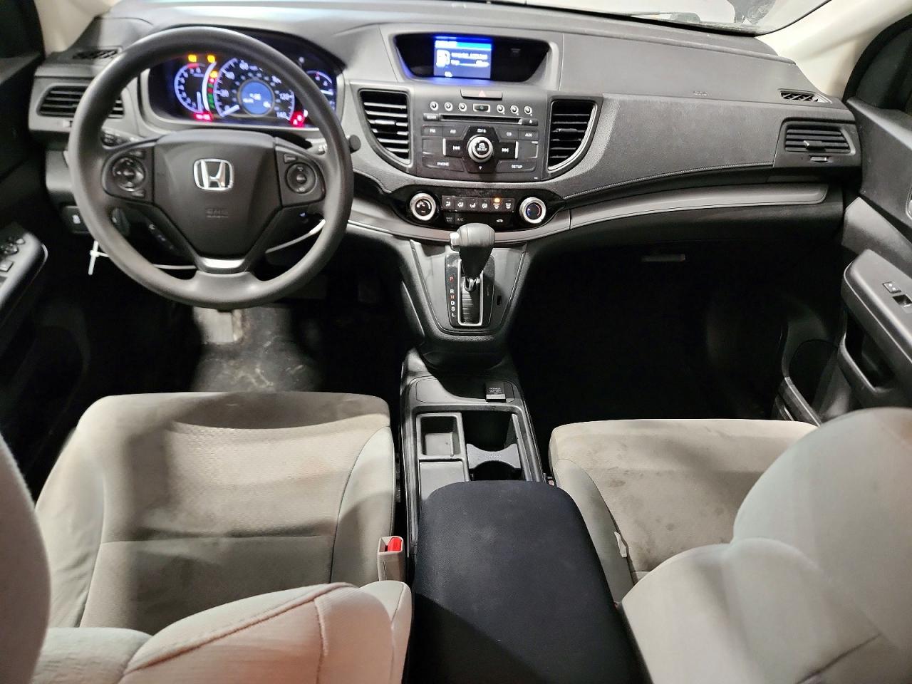 2015 Honda Cr-v Lx Blue vin: 5J6RM4H39FL119121