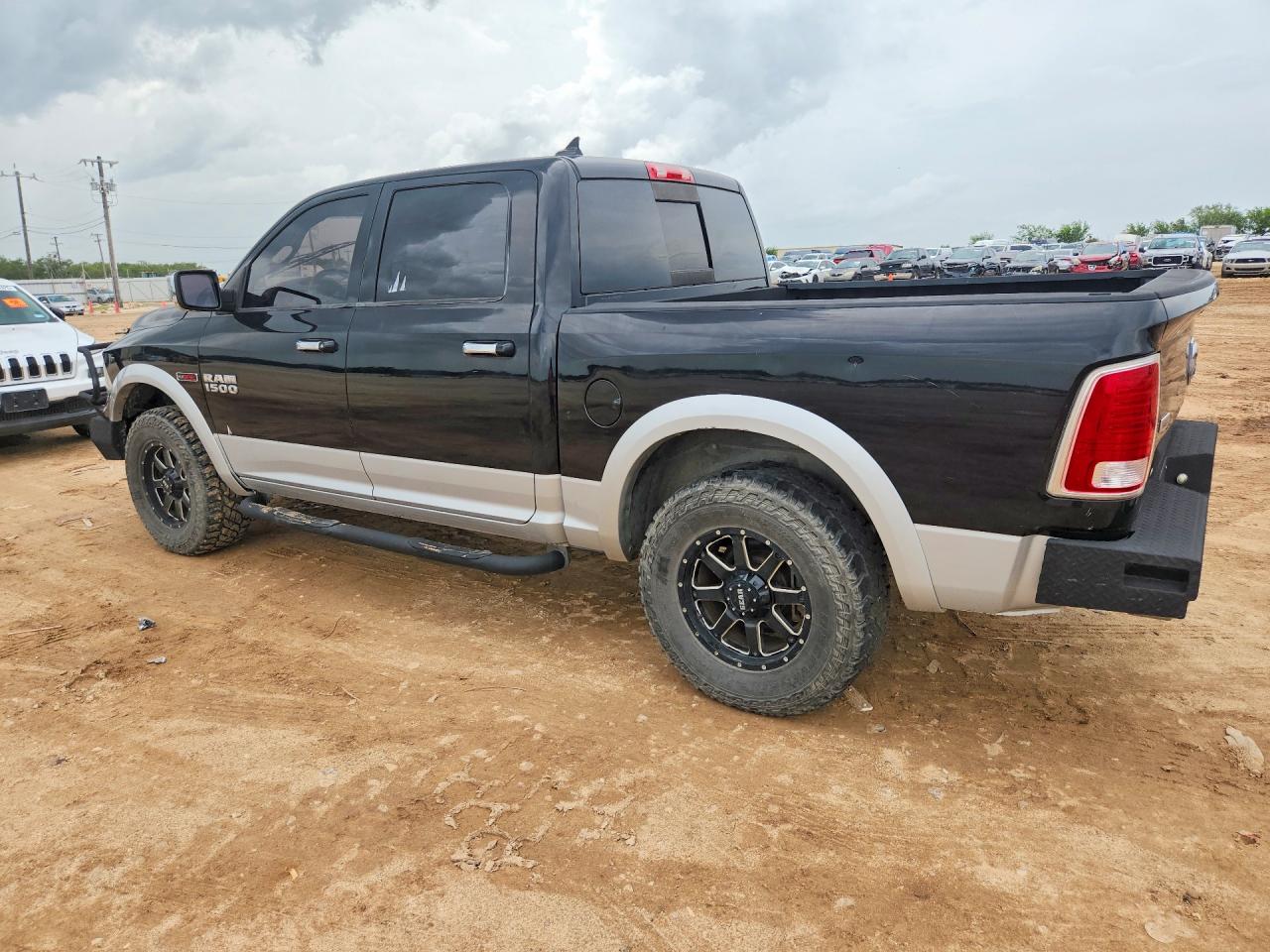2014 Ram 1500 Laramie Черный vin: 1C6RR7NM6ES297716
