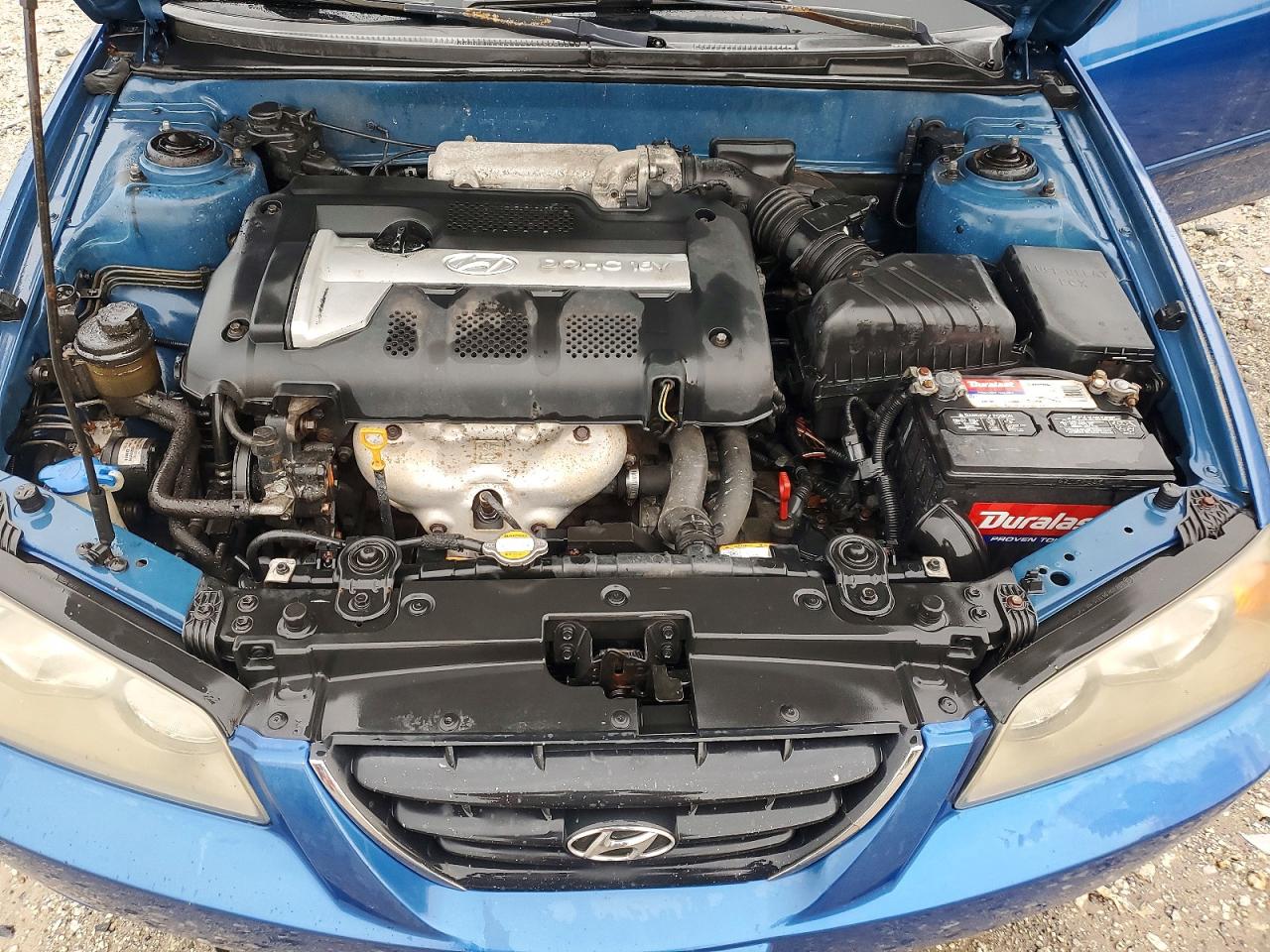 2006 Hyundai Elantra Gls Blue vin: KMHDN46D16U267066