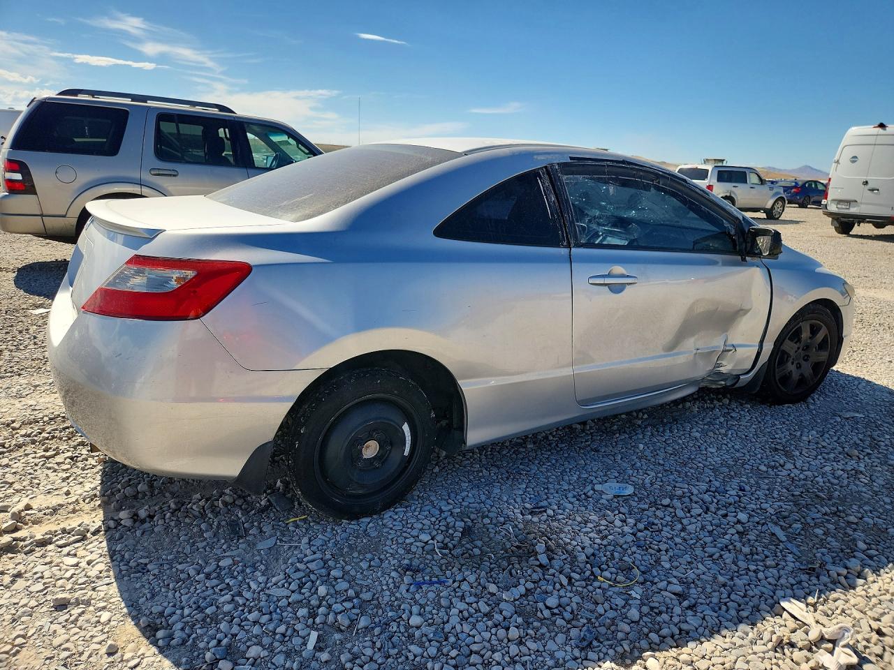 2009 Honda Civic Lx Silver vin: 2HGFG12609H517127