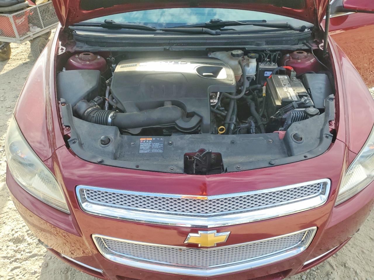 2011 Chevrolet Malibu Ltz Red vin: 1G1ZE5E17BF257348