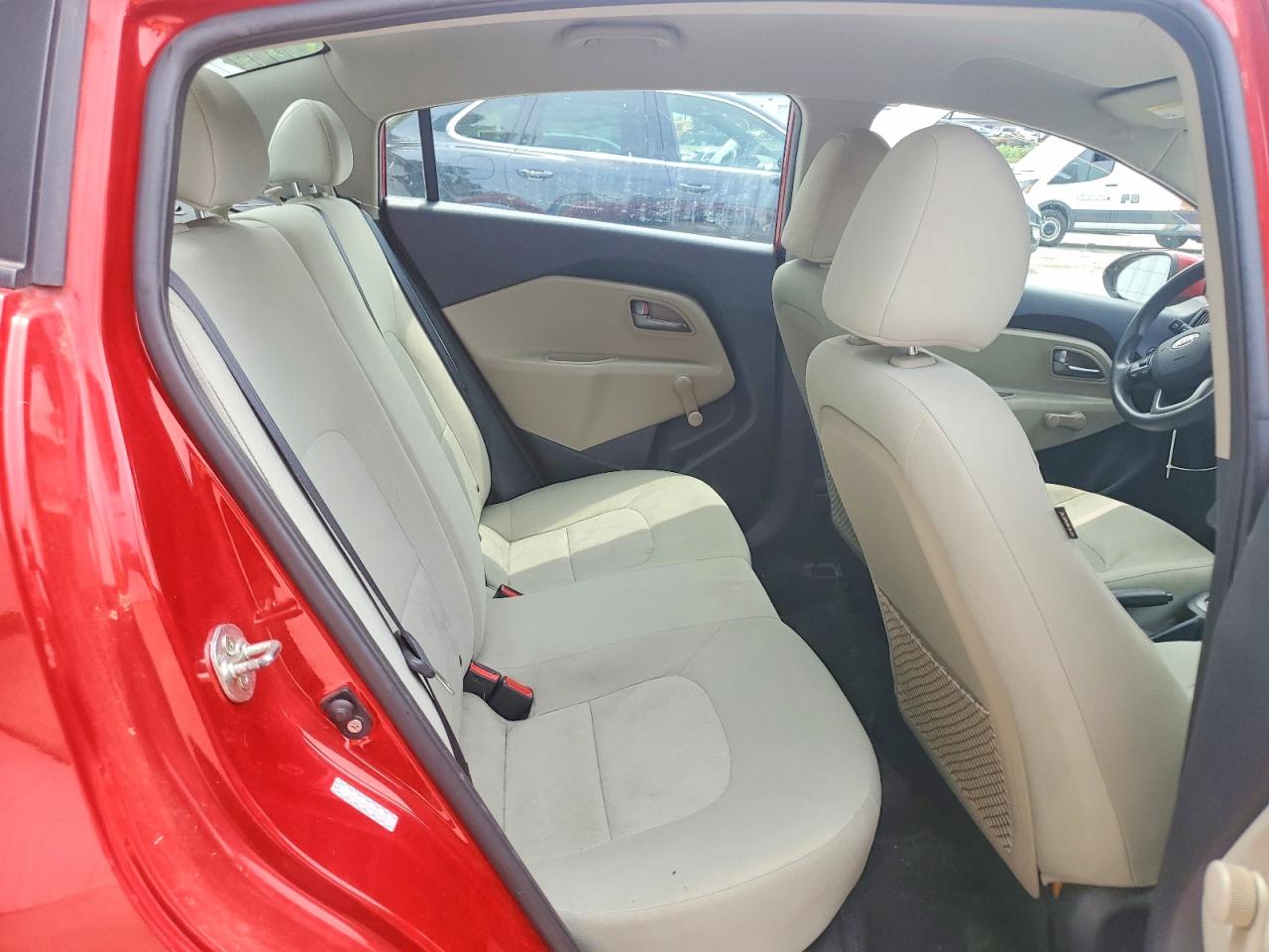 2012 Kia Rio Lx Красный vin: KNADM4A3XC6056127