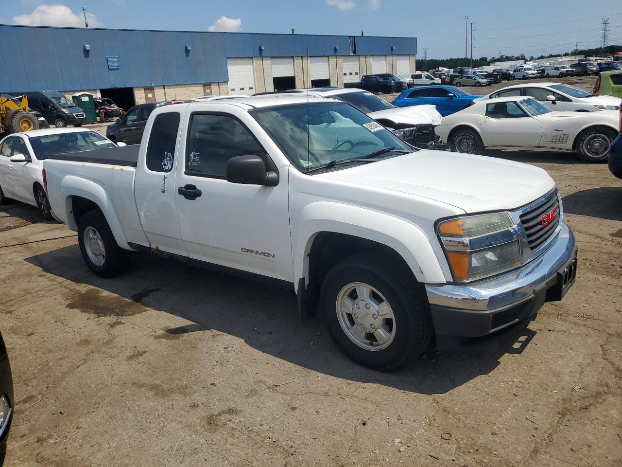 2004 Gmc Canyon White vin: 1GTCS196648126729