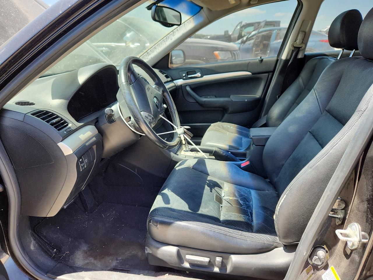 2005 Acura Tsx Черный vin: JH4CL96925C010001