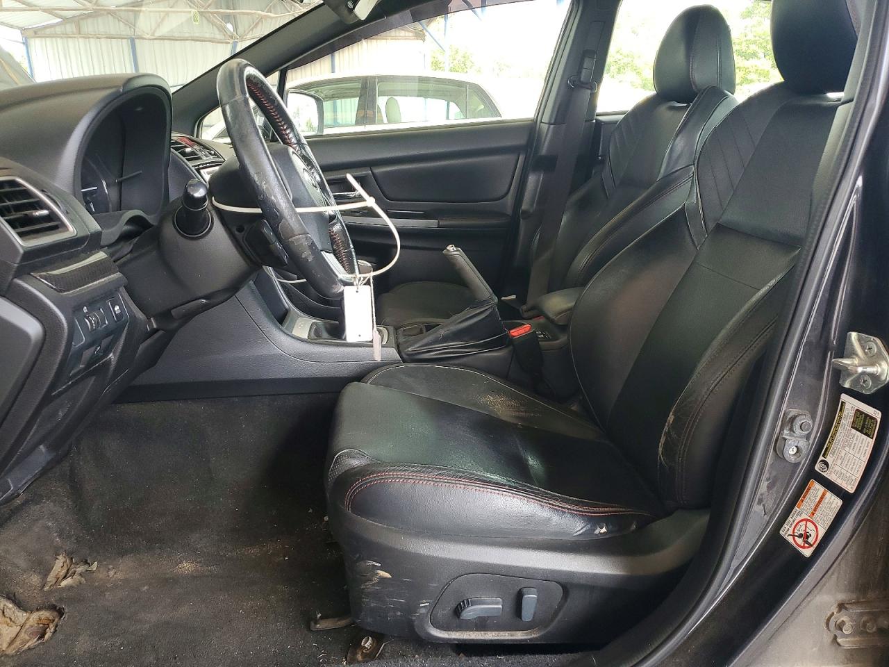 2015 Subaru Wrx Limited Серый vin: JF1VA1J6XF9809057