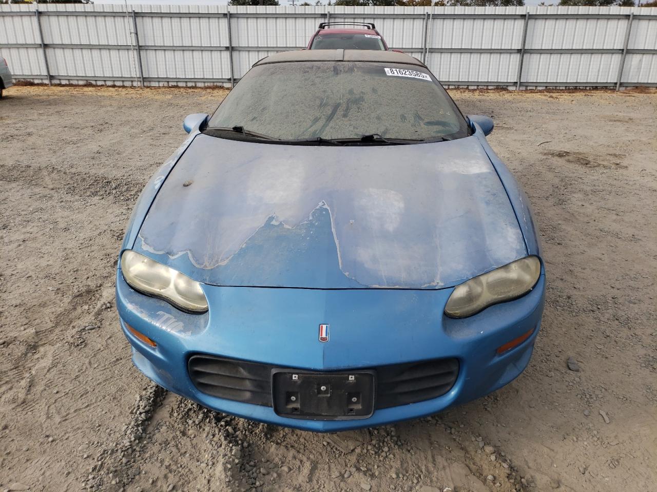 1999 Chevrolet Camaro Blue vin: 2G1FP22K8X2114457