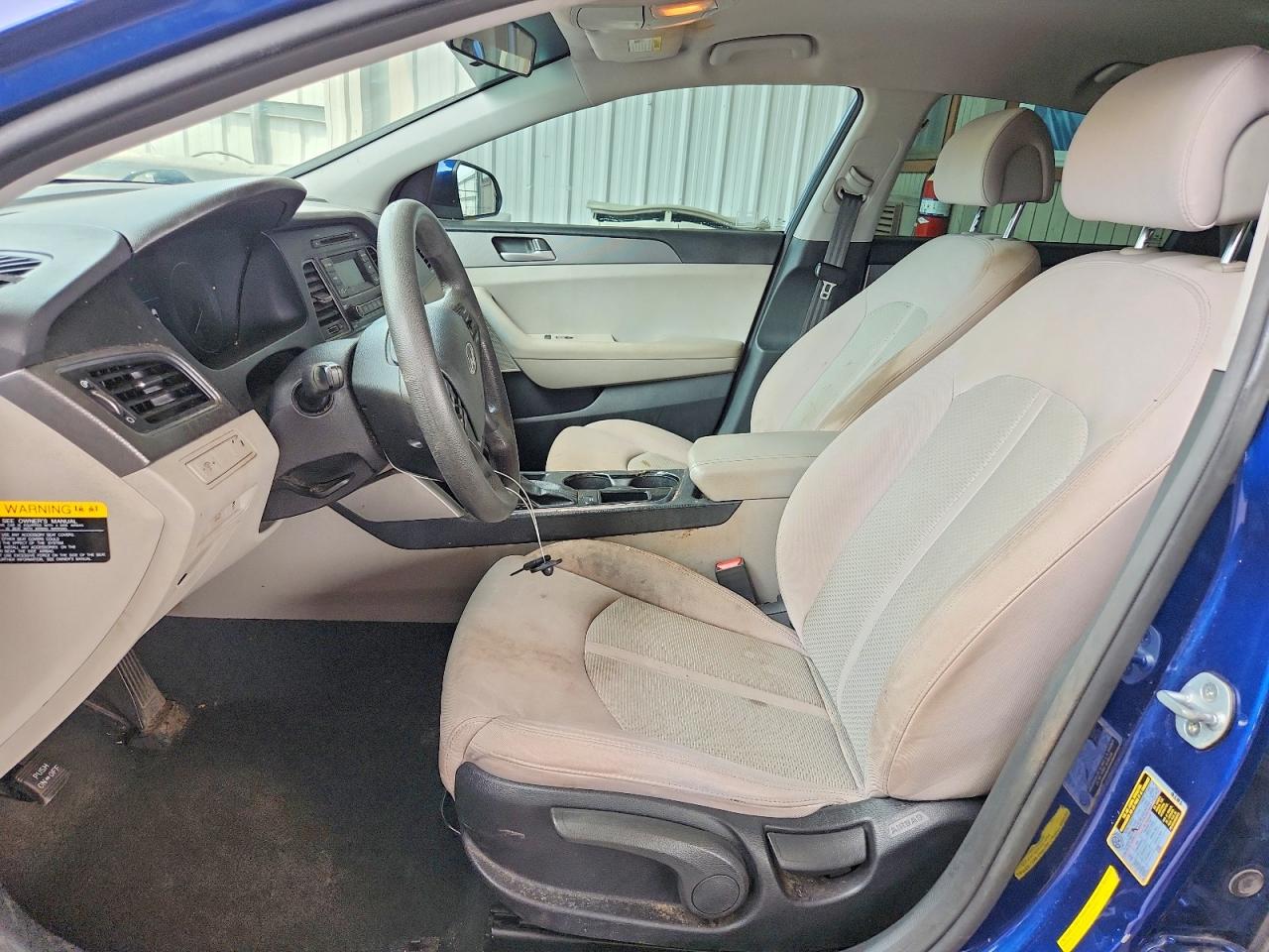 2015 Hyundai Sonata Se Blue vin: 5NPE24AF0FH031223