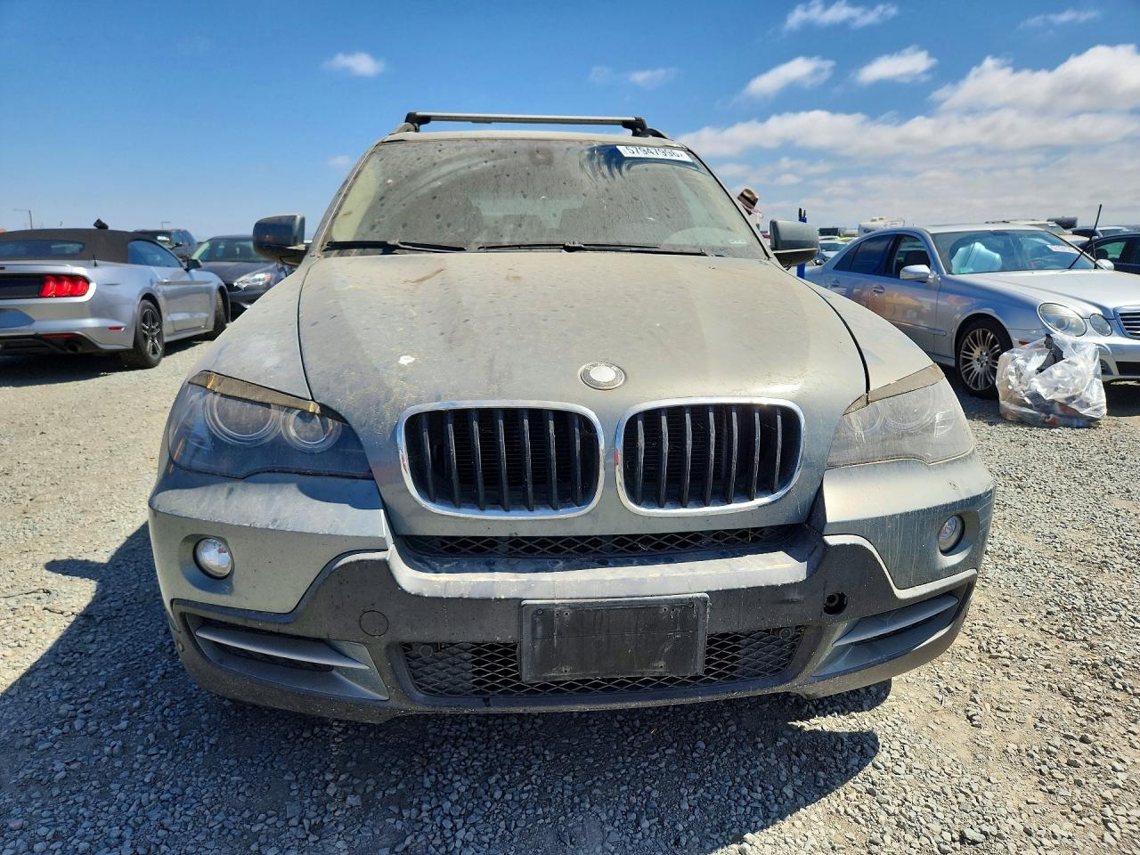 2008 Bmw X5 3.0i Blue vin: 5UXFE435X8L009064