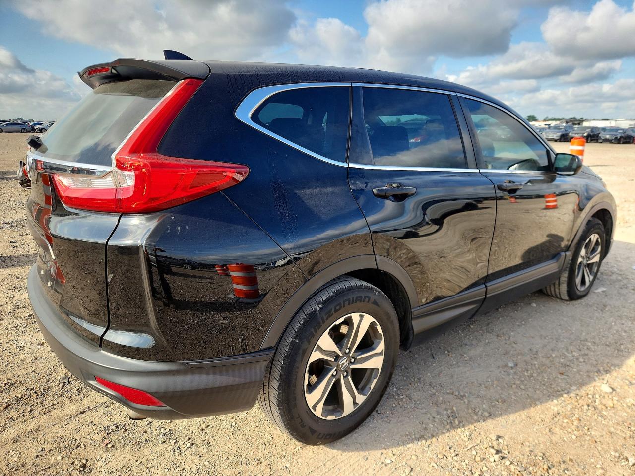 2018 Honda Cr-v Lx Черный vin: 2HKRW5H31JH412630