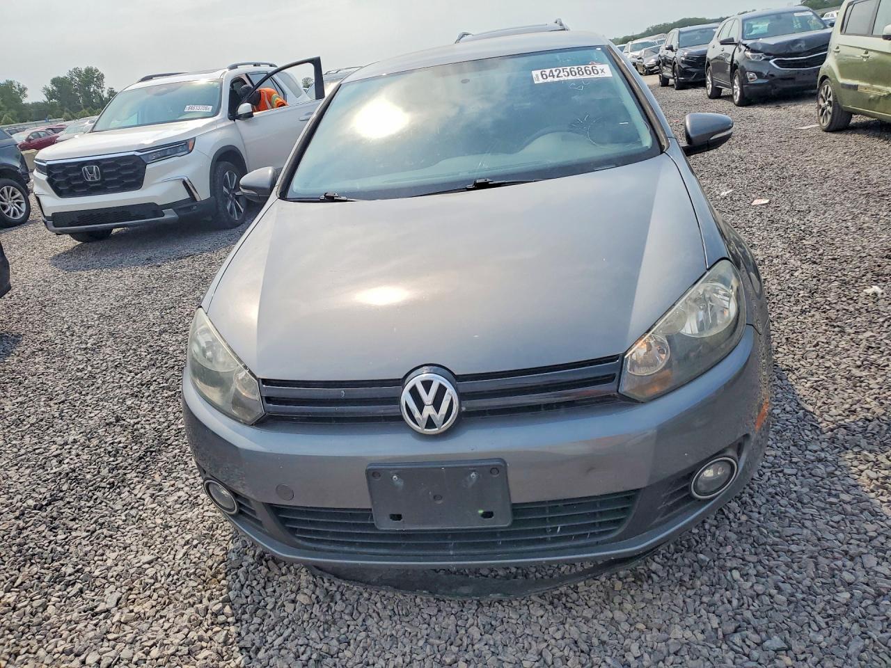 2013 Volkswagen Golf Gray vin: WVWDM7AJ4DW062106