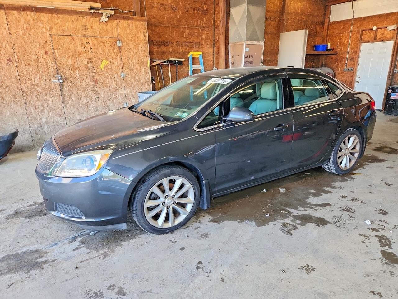 2015 Buick Verano Black vin: 1G4PP5SK9F4112959