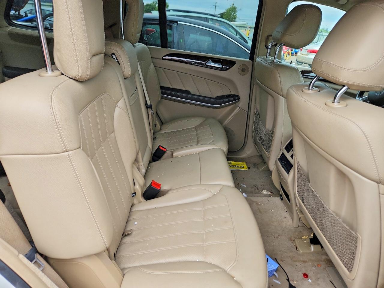2014 Mercedes-benz Gl 450 4matic White vin: 4JGDF7CE8EA369184